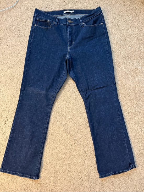Levi's Denim - Levi's Women's Dark Indigo Boot-Cut Jeans